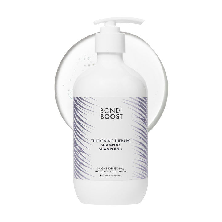 BONDIBOOST front label showing bottle and volume benefits