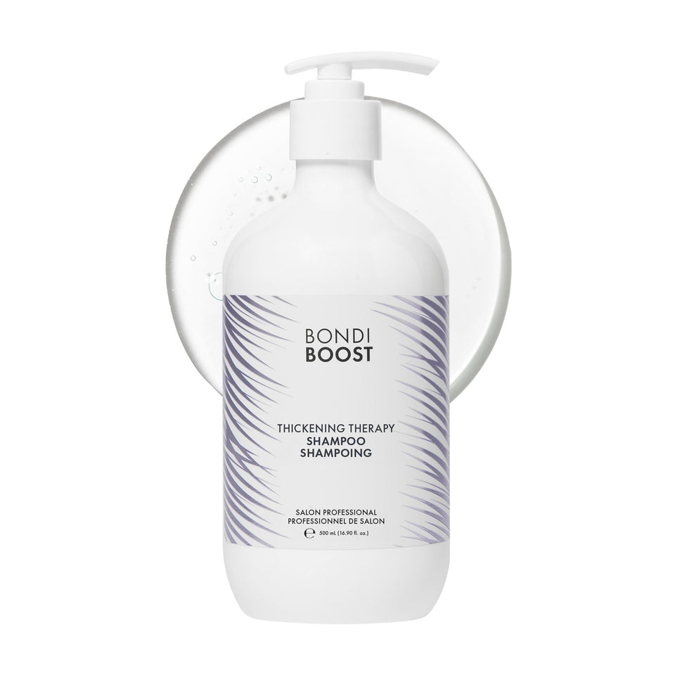BONDIBOOST front label showing bottle and volume benefits