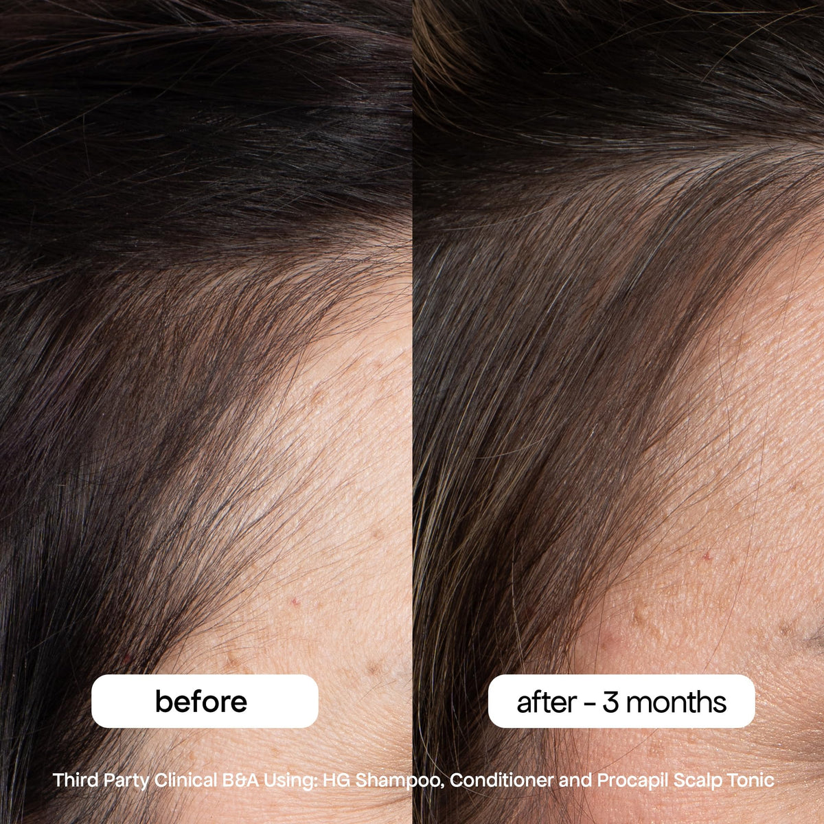 BONDIBOOST HG conditioner creamy consistency illustrating smooth detangling and strength