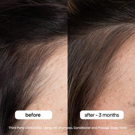 BONDIBOOST HG conditioner creamy consistency illustrating smooth detangling and strength