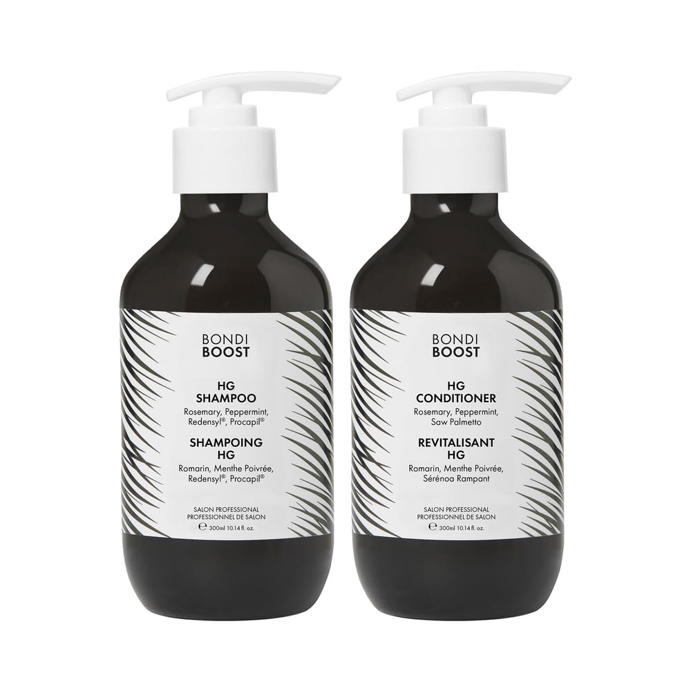 BondiBoost front packaging showing full anti-thinning set and benefits
