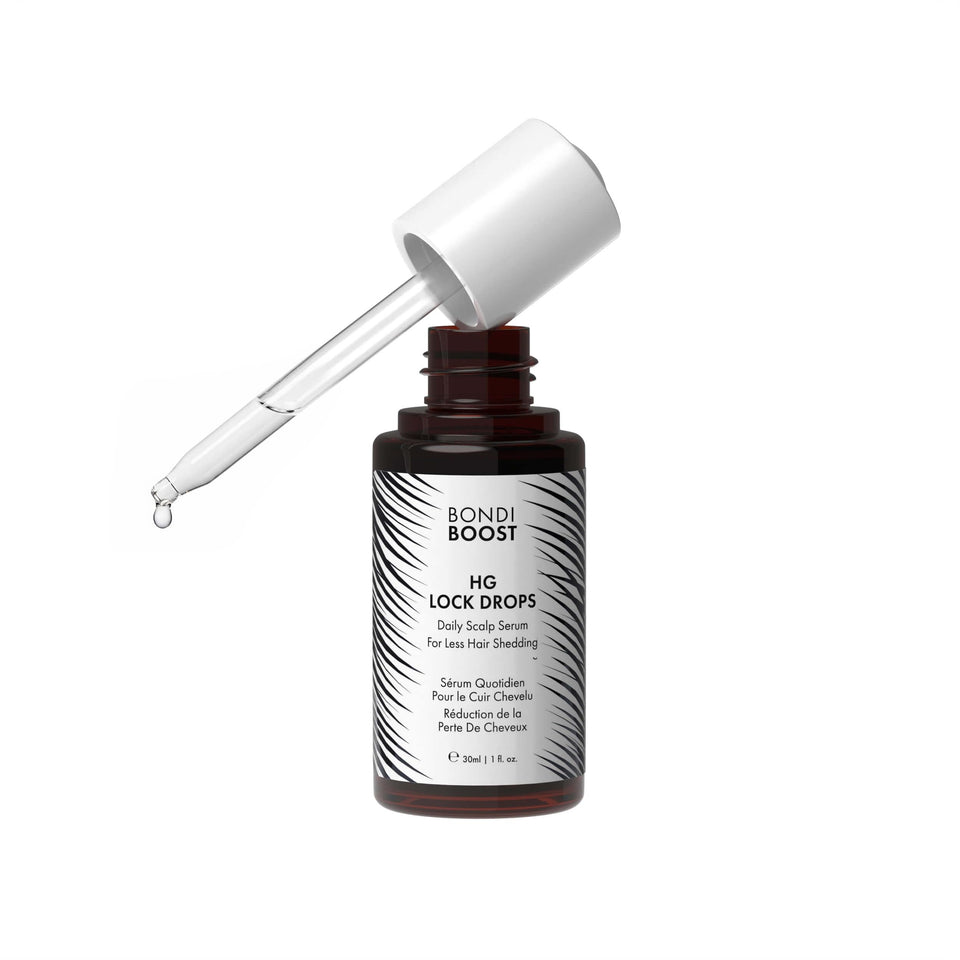 BondiBoost front bottle showing sleek label and daily serum benefit