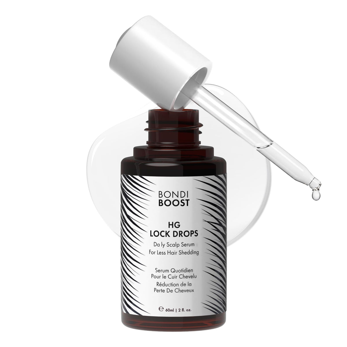 BondiBoost front packaging showing 60ml serum for easy identification and trust
