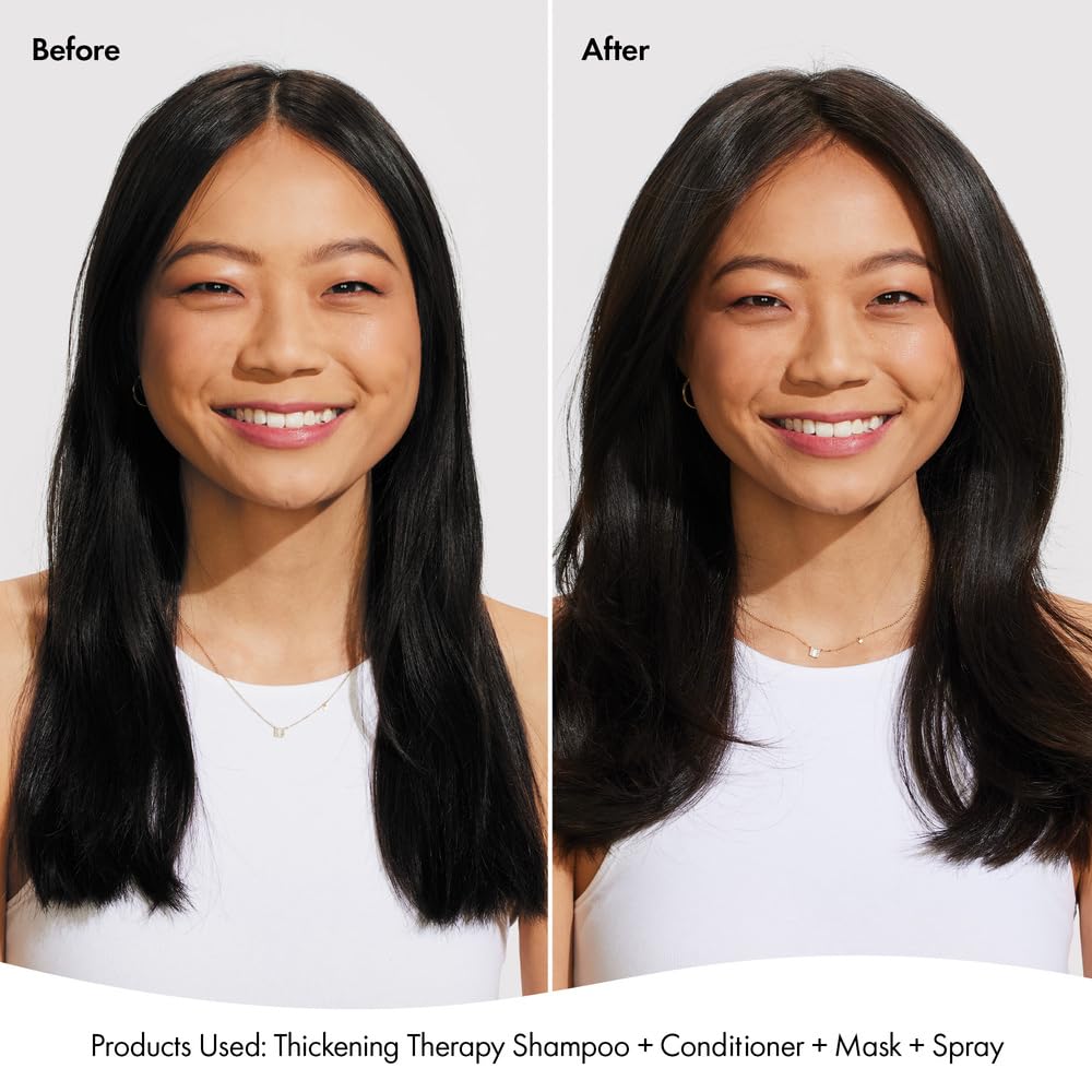 BONDIBOOST applied to wet hair for root lift and fuller look