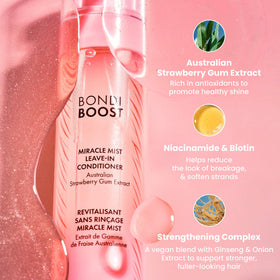 BONDIBOOST fine mist texture droplets for lightweight coverage