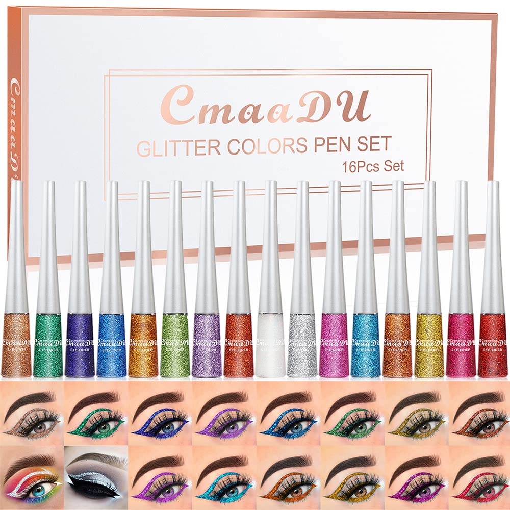 BONNIE CHOICE front packaging showing 16-color glitter set and gifting appeal