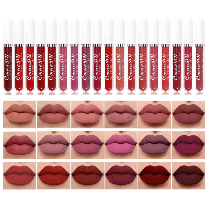 BONNIE CHOICE front packaging showing all 18 matte tubes and gift-ready box benefit variety