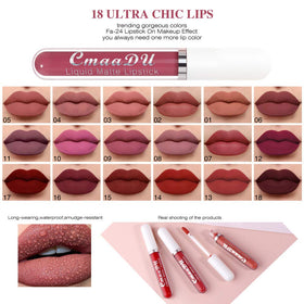 BONNIE CHOICE lipstick applied on model showing true color payoff and confidence boost
