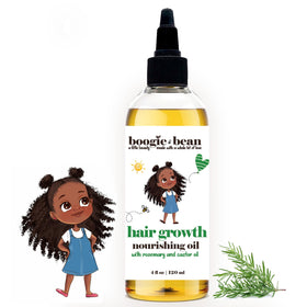 Boogie and Bean front packaging showing bottle and benefits