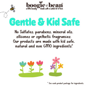 Boogie and Bean jar next to ruler indicating compact travel-friendly size