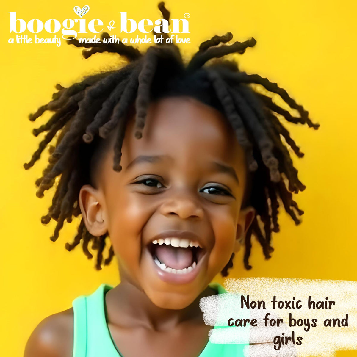 Boogie and Bean styling braids close-up giving slip and neatness