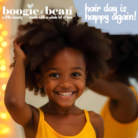 Boogie and Bean oil texture drop demonstrating lightweight absorption benefit