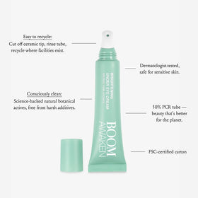 BOOM! by Cindy Joseph label close-up highlighting ingredient transparency benefit