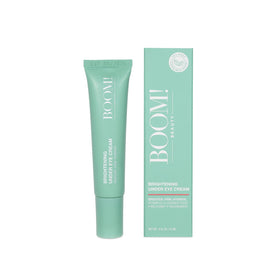 BOOM! by Cindy Joseph on bathroom shelf in lifestyle scene showing daily use benefit
