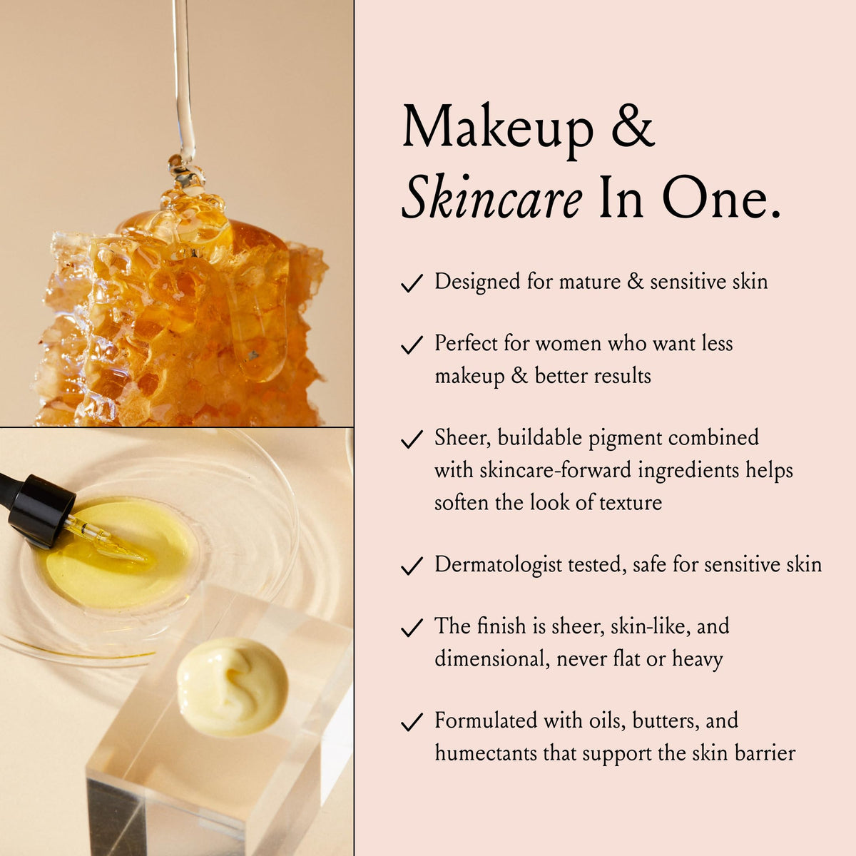 BOOM! by Cindy Joseph stick being blended on cheek for natural radiance