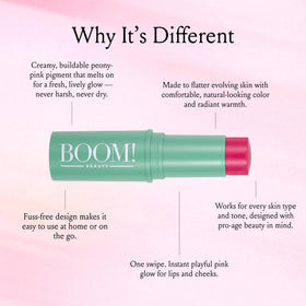 BOOM! by Cindy Joseph creamy texture close-up showing smooth blendability and hydration