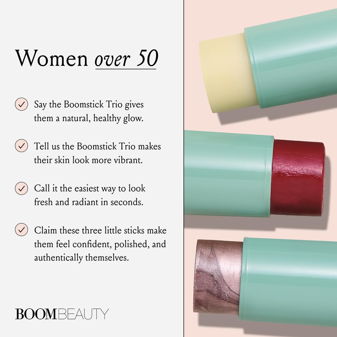 BOOM! by Cindy Joseph swatch of creamy texture demonstrating blendability
