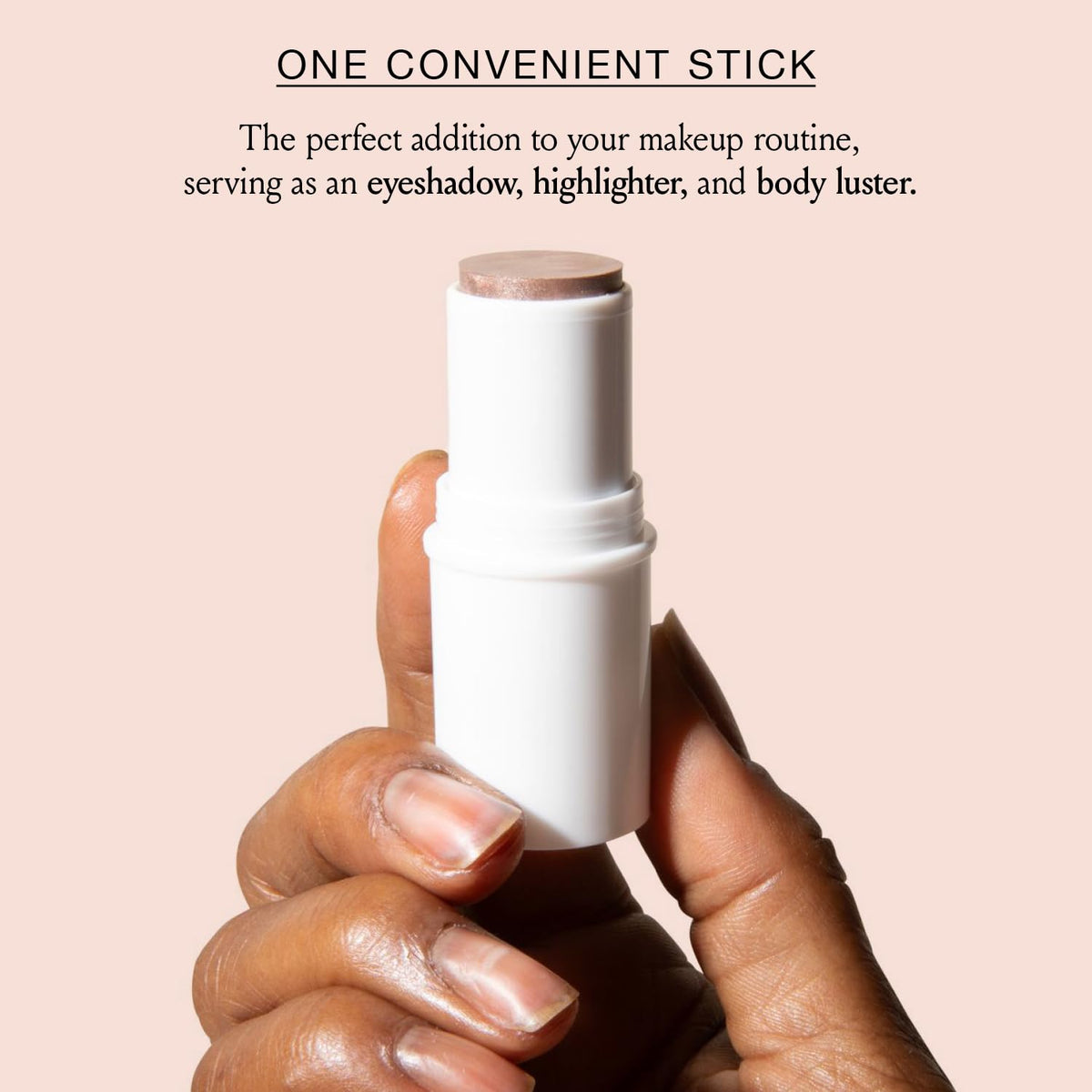 BOOM! by Cindy Joseph stick in a purse showing travel-ready convenience and quick touchups