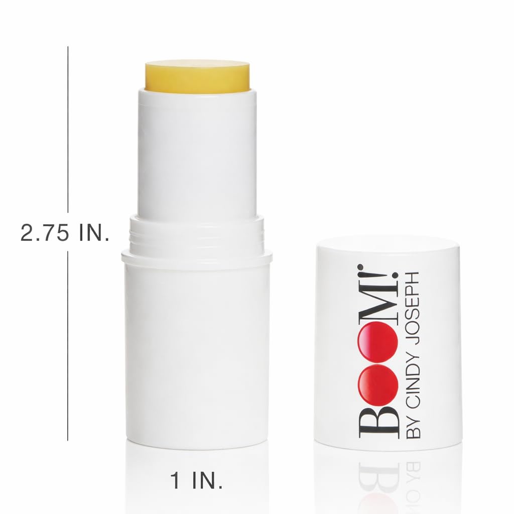 BOOM! Boomstick GLO ingredients shot with olive oil beeswax honey benefits