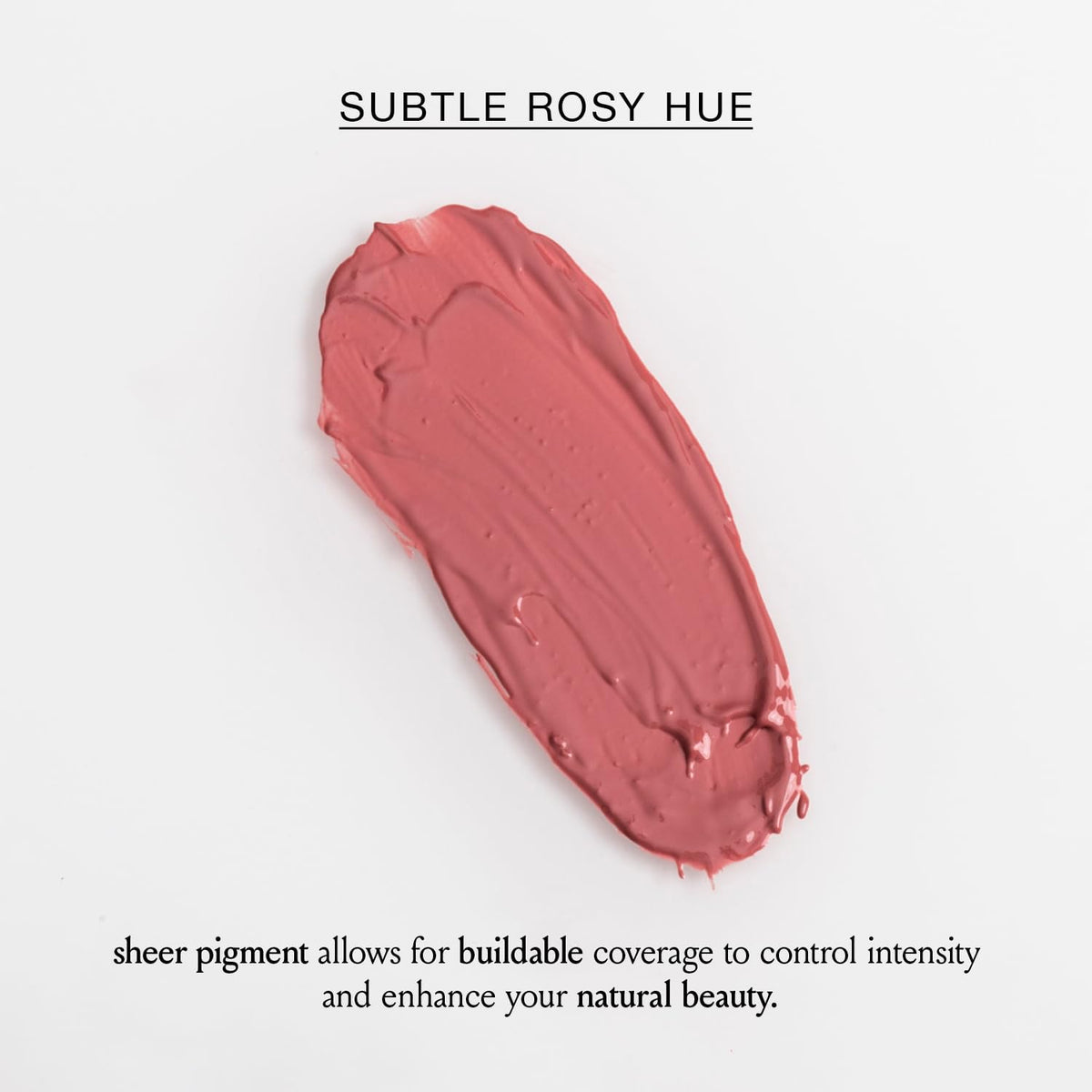 BOOM! by Cindy Joseph arm swatch in natural light showing true Rose Nude tone