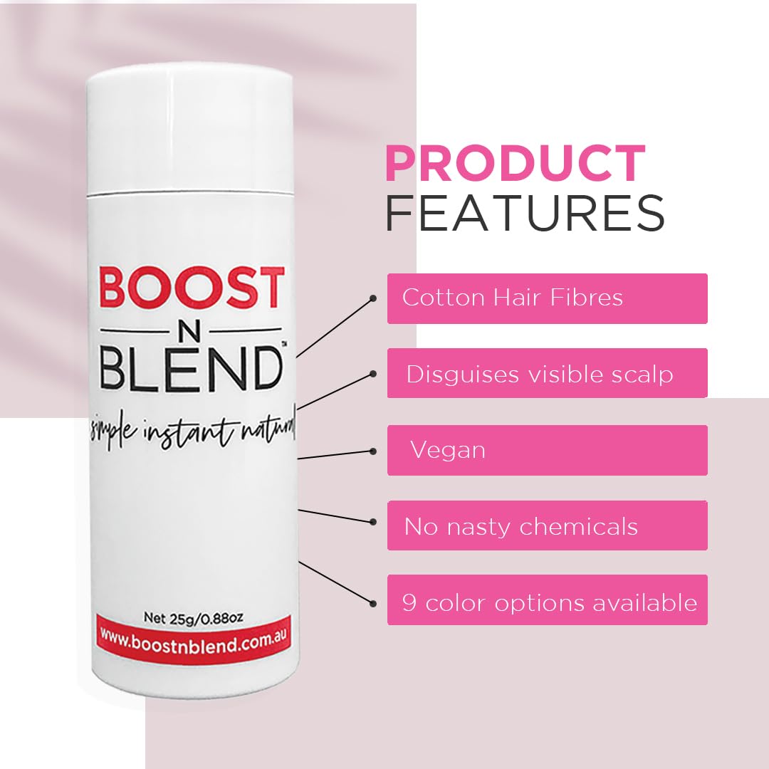 BOOST N BLEND applied from applicator into fingers demonstrating precise placement benefit