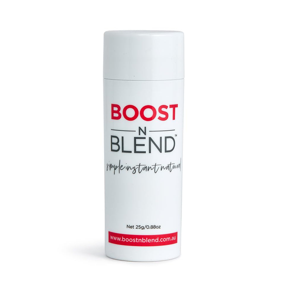 BOOST N BLEND front compact showing compact design and portability for quick touch-ups