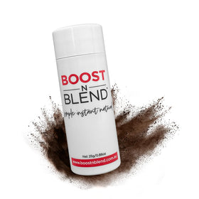 BOOST N BLEND front packaging showing compact concealer and branding for confidence