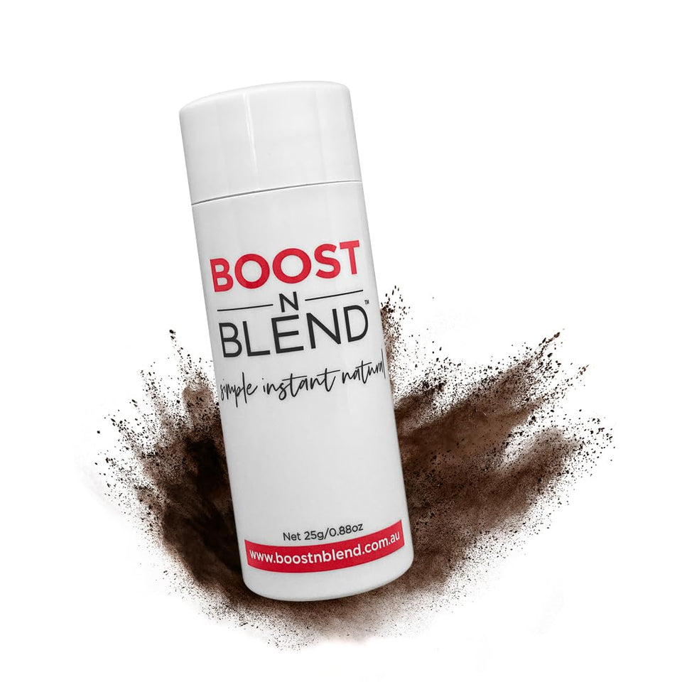 BOOST N BLEND front packaging showing compact concealer and branding for confidence