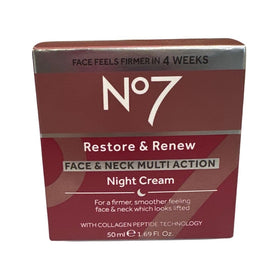 Boots No7 cream textured scoop on finger illustrating rich hydration benefit