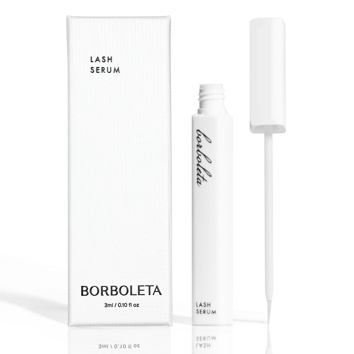 Borboleta front packaging showing bottle and label, clear product benefit