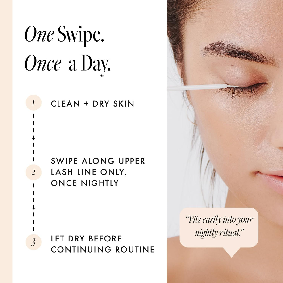 Borboleta serum texture close-up highlighting lightweight, non-sticky finish