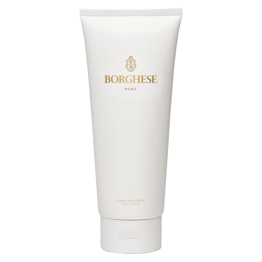 Borghese front packaging showing cleanser and clear benefit of premium formulation