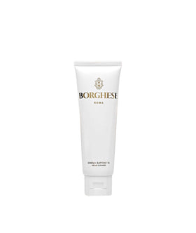 Borghese front packaging showing travel size and product benefits