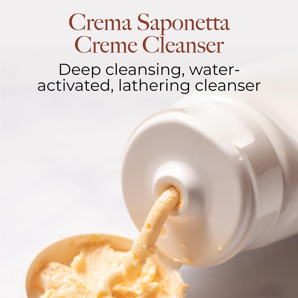 Borghese close-up of creamy texture emphasizing gentle hydrating feel