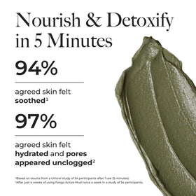 Borghese open jar revealing thick mineral mud texture for effective cleansing