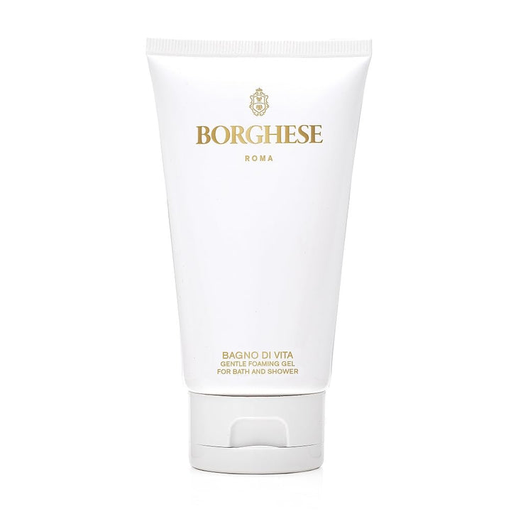 Borghese front packaging showing travel-size bottle and brand clarity
