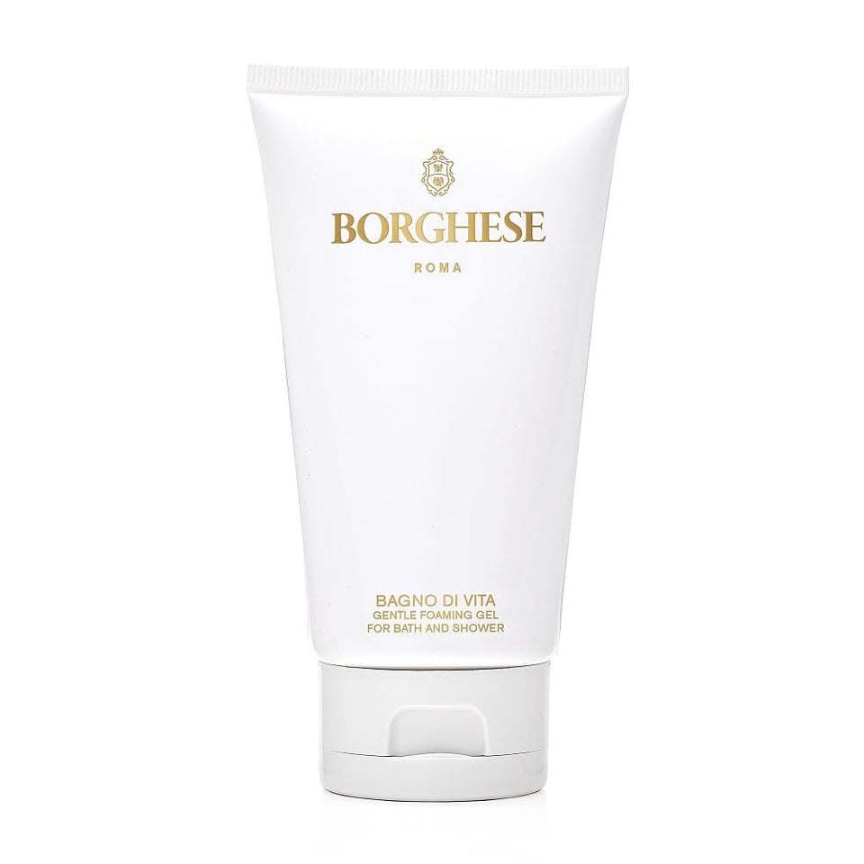 Borghese front packaging showing travel-size bottle and brand clarity