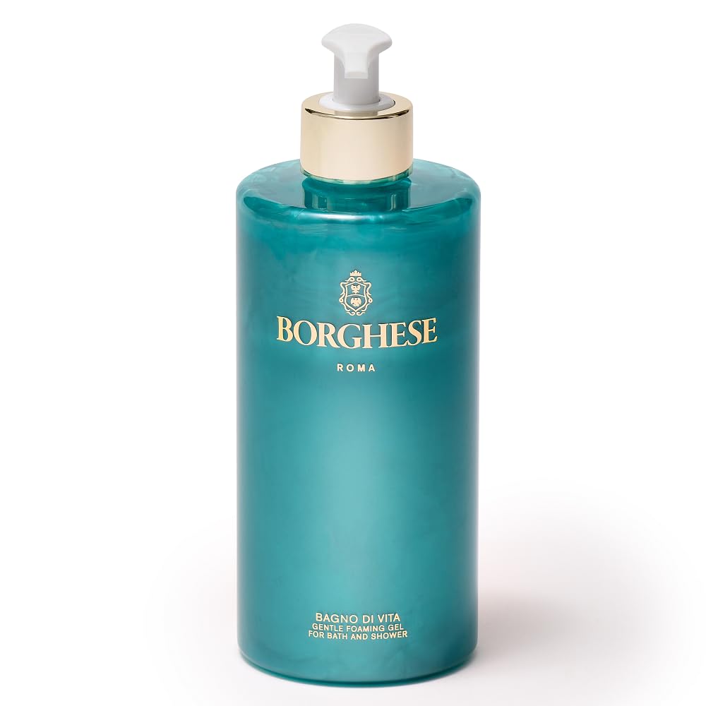 Borghese front packaging bottle showing elegant label and product benefit