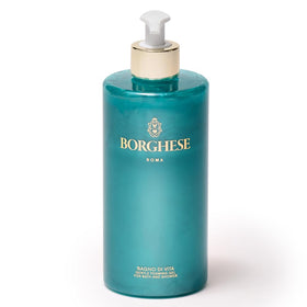 Borghese front packaging bottle showing elegant label and product benefit