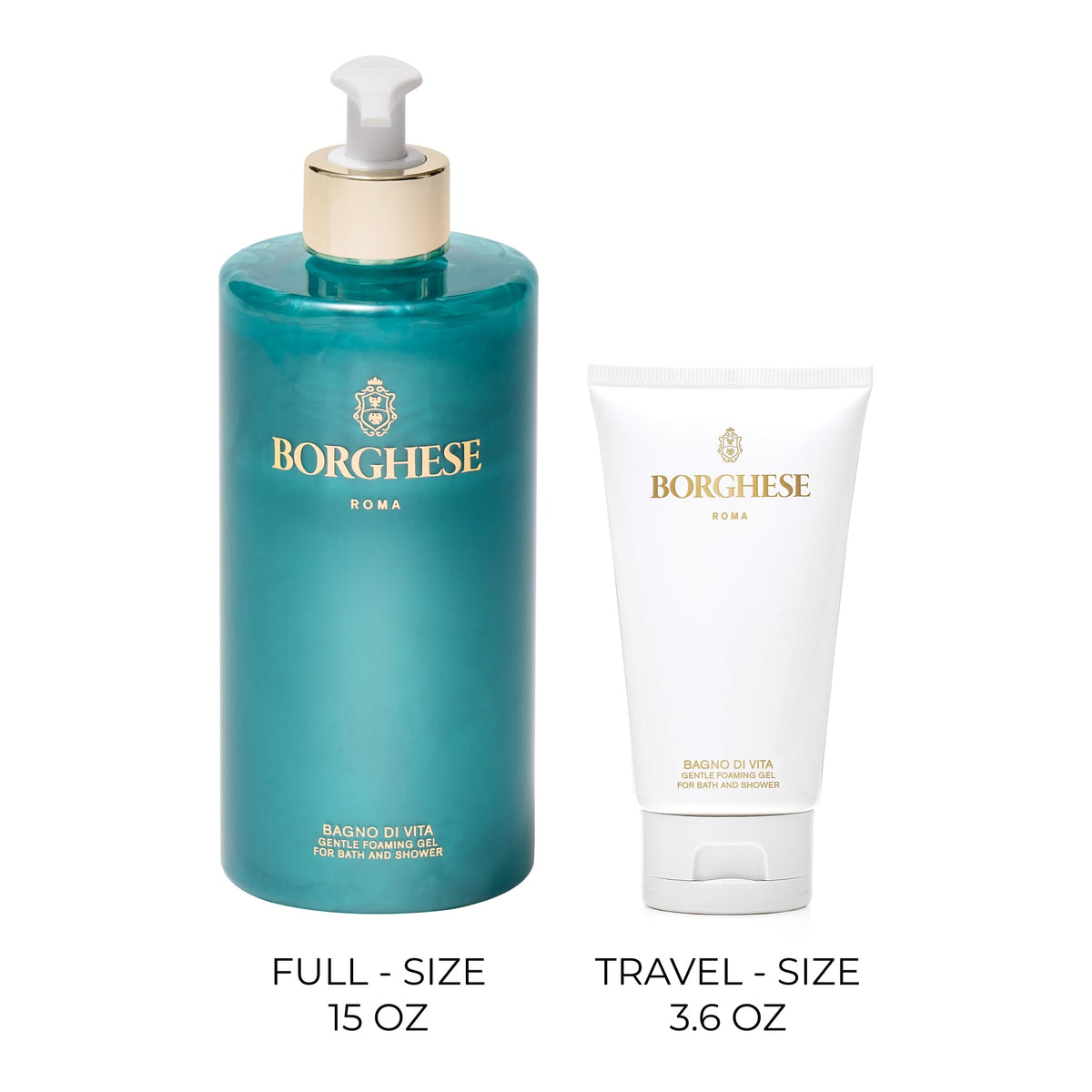 Borghese lifestyle on bathroom shelf suggesting a calming ritual