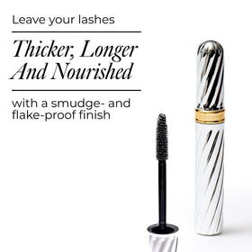 Borghese before and after lashes demonstrating visible length and volume