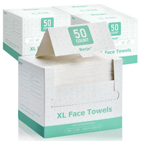 Borje front packaging showing 4 boxes and 200 towels, easy storage benefit