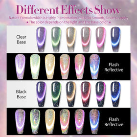 Born Pretty application tools next to bottles demonstrating magnet use and quick salon setup