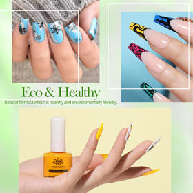 Born Pretty chameleon polish at angle showing color shift for multidimensional manicures