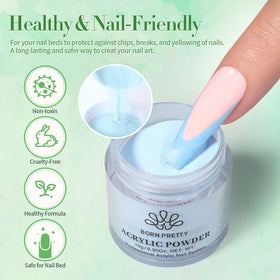 Born Pretty close-up of powder texture highlighting smooth workability