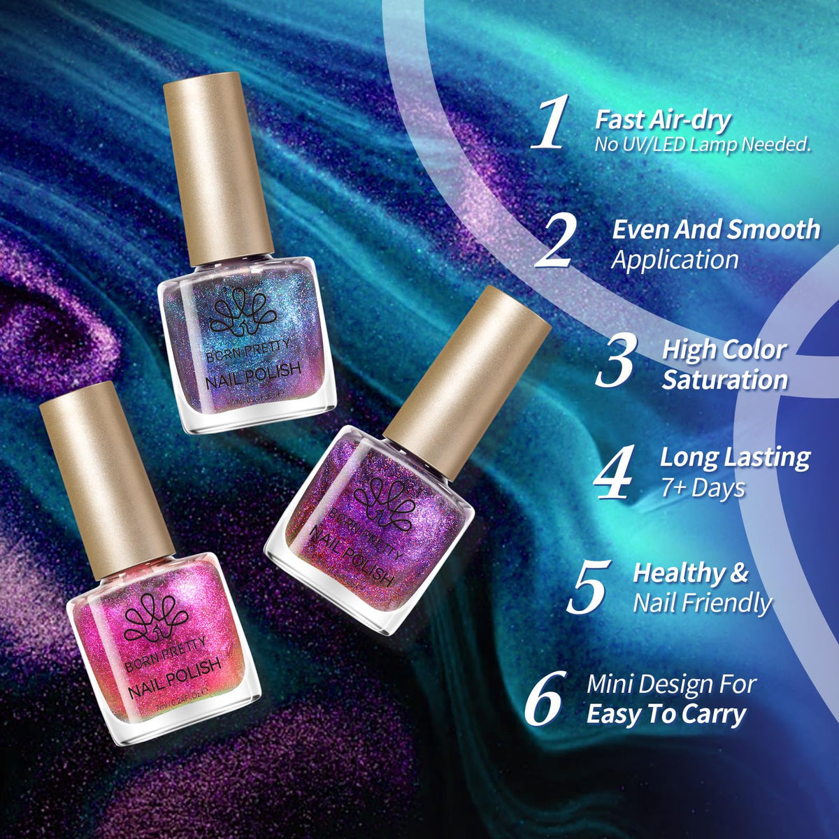 Born Pretty gift box presentation ideal as a ready-to-give manicure present