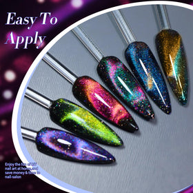 Born Pretty professional salon display with manicured hands highlighting durable, long-lasting gel performance