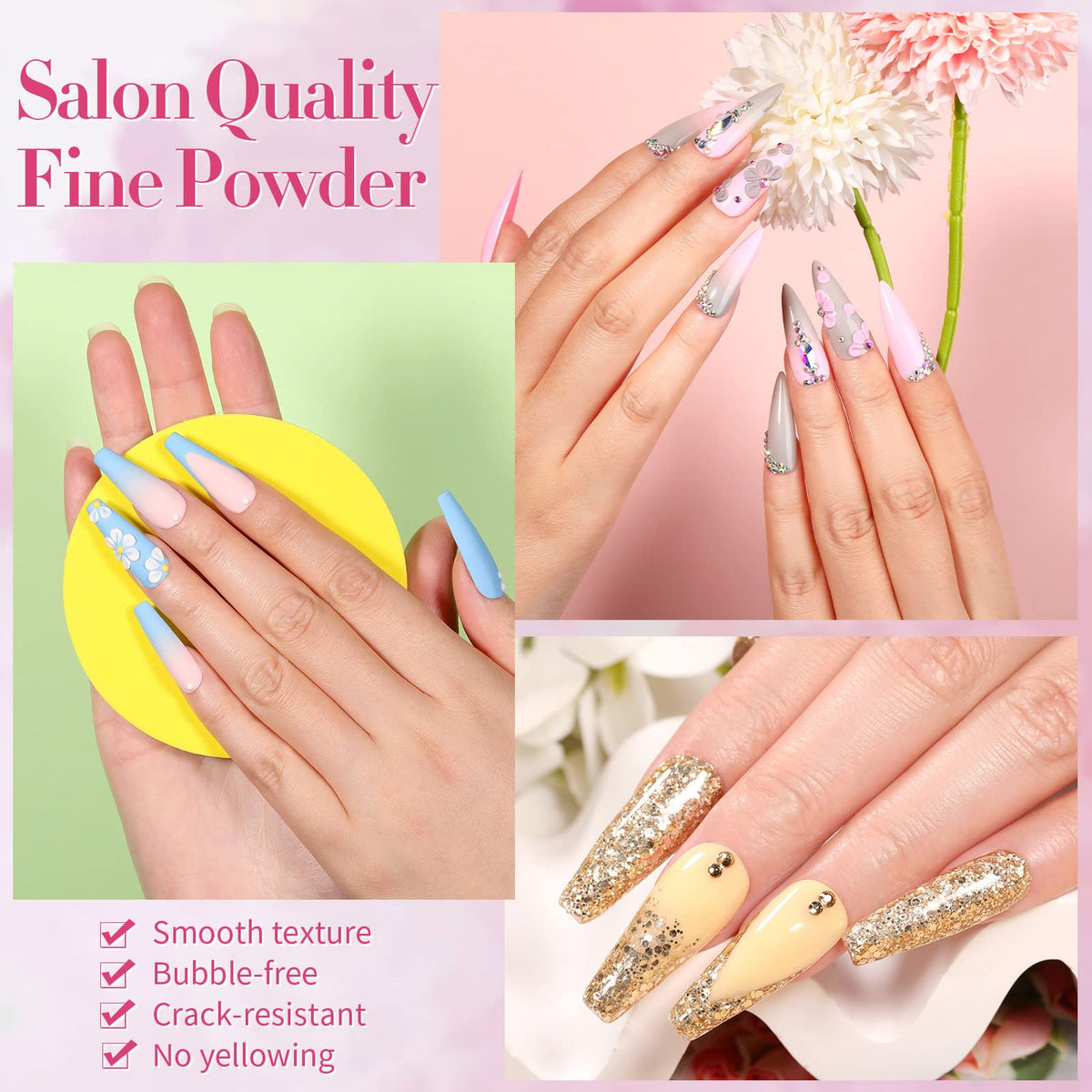 Born Pretty nail-wheel swatches demonstrating true-to-color results for decision-making