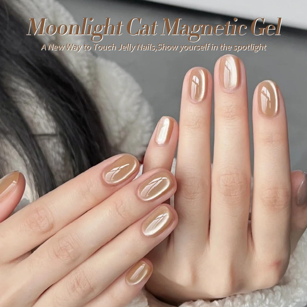 Born Pretty glossy top coat detail showing high-shine protective finish