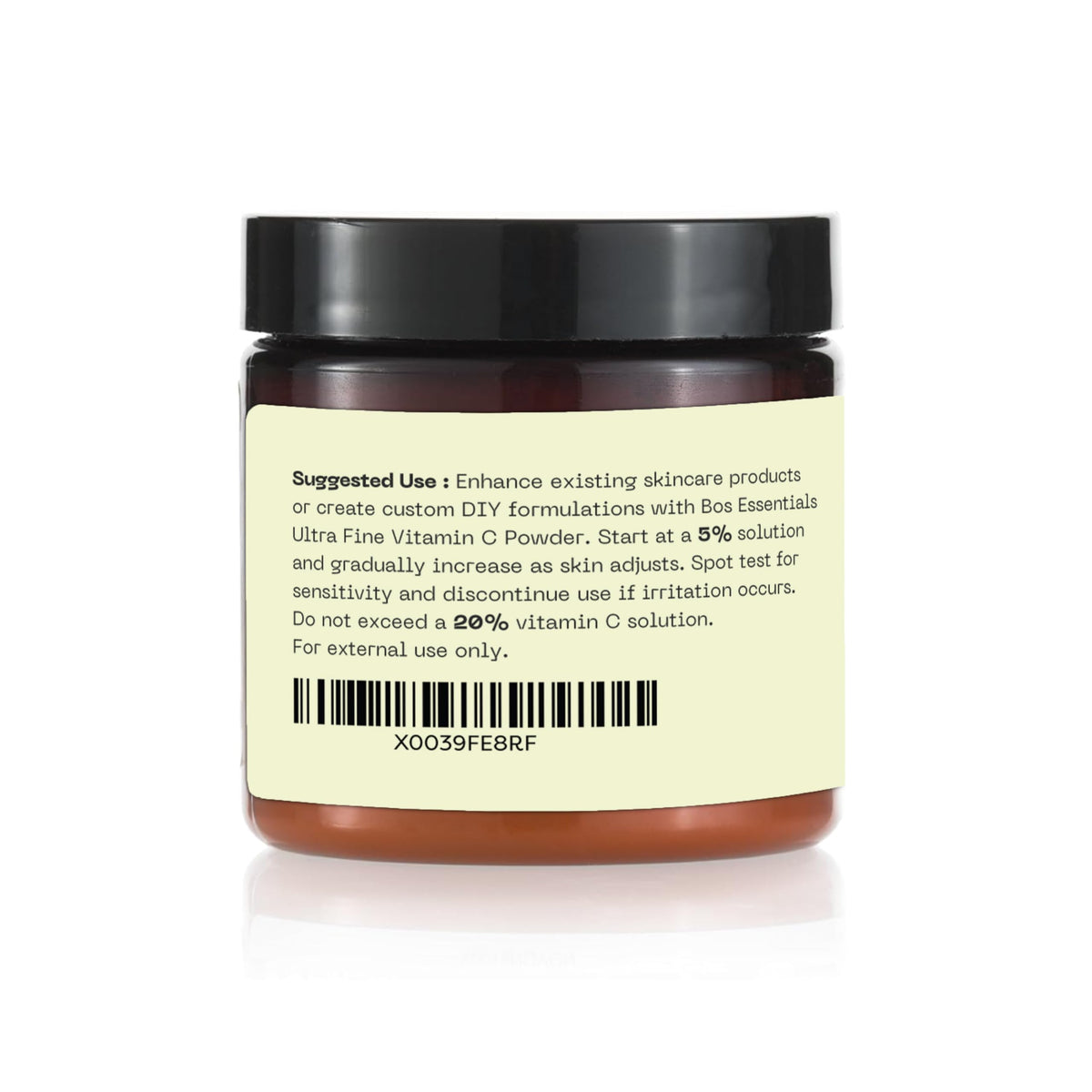 Bos Essentials mixing bowl with green tea illustrating gentle, natural solvent option